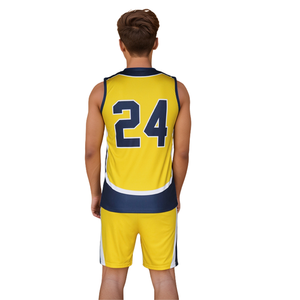 Uniforme de Voleibol Personalizado OEM para Hombre, Antibacteriano, Ligero, que Absorbe la Humedad, Conjunto de Uniforme de Voleibol para Equipo - Product Image 3