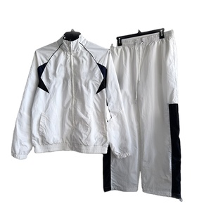 ชุดวอร์มไนลอนกันลมสำหรับผู้ชายเสื้อแจ็คเก็ตแบบมีซิปมีสีปักกันน้ำขนาดพลัสไซส์ออกแบบได้ตามที่ต้องการ - Product Image 3