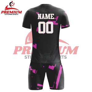 Uniforme de football de qualité supérieure 100% polyester, anti-rides, manches courtes, produit le plus populaire pour hommes, vêtements de sport durables - Product Image 2