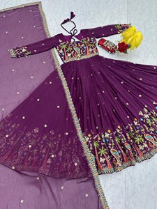 ชุดสูทงานปักผ้า Georgette sequnce - Product Image 5