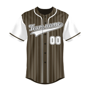 Maillot de baseball personnalisable à prix abordable, respirant, anti-UV, anti-bactérien, avec design sublimé - Product Image 2