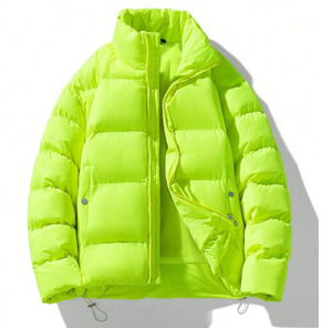 Chaqueta Blusón con Capucha y Cierre de Cremallera para Hombre, con Relleno de Plumas de Pato, Cuello Alto, Ligera y Cálida, Tallas S-6XL, Logotipo Personalizado, Venta al Por Mayor - Product Image 4