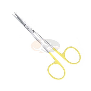 Ciseaux Iris manuels en acier inoxydable chirurgical, à pointe fine et bord tranchant, instrument de coupe de précision, réutilisables, durables, certifiés CE - Product Image 4