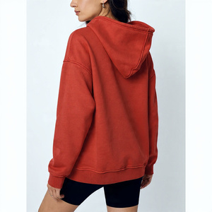 Sudadera con Capucha Extra Grande de Moda para Mujer, Acogedora, 100% Algodón, con Estampado, Forro Polar, Bolsillo Delantero, Estilo Casual de Invierno - Product Image 5