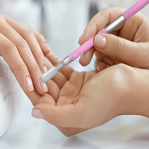 อุปกรณ์ดันหนังกำพร้าเล็บ สแตนเลสสตีล สำหรับทำเล็บมืออาชีพ ทำความสะอาดหนังกำพร้าอย่างมืออาชีพ - Product Image 6