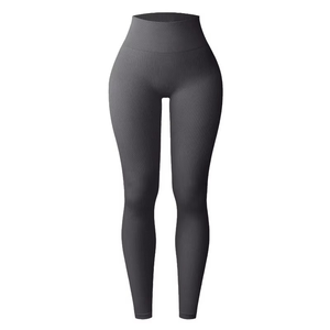 Leggings de yoga pour femmes, taille haute, couleur unie, légers, respirants, de haute qualité, vente en gros, dernier design - Product Image 3