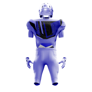 Conjunto de Uniforme de Fútbol Americano en Tela de Poliéster, Diseño Ligero, Resistente y Transpirable, Adecuado para Entrenamientos y Partidos de Equipo - Product Image 2