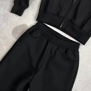 Trajes Deportivos para Hombre de Talla Grande, Transpirables, Estampados, de Alta Calidad, de 2 Piezas, de Forro Polar, de Secado Rápido, con Logotipo Personalizado, para Correr - Product Image 4