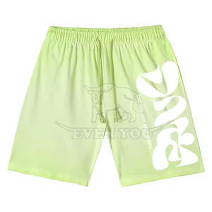 Pantalones Cortos con Estampado Puff para Hombre, Estilo Urbano, Casual, Cómodos, Nueva Llegada al Por Mayor - Product Image 4