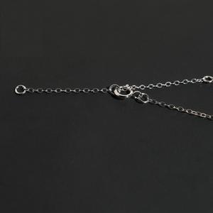 Collar de Plata de Ley 925 con Colgante de Zirconia en Forma de Corazón, Regalo de Moda para Compromiso, Boda o Aniversario, para Mujer - Product Image 3