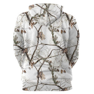 Sudadera Ligera de Forro Polar 100% Algodón con Estampado de Camuflaje para Invierno, Venta al por Mayor, Sudaderas con Capucha Personalizadas con Sublimación - Product Image 2