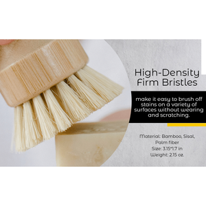 Cepillo de Limpieza de Platos de Fibra de Bambú y Sisal - Product Image 3