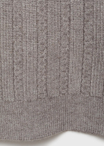 Classic Men Knitted Sweater 100% Cotton Warm Feel Soft Touch Modern Fit Everyday Winter Layering Comfortable Durable High - Product Image 5