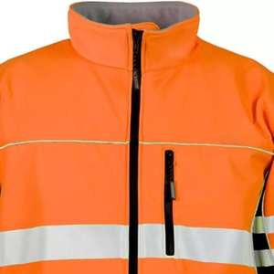 High Quality ANSI Class 2 Reflective Waterproof Winter <b>Worker</b> Safety <b>Jacket</b> with Custom Logo OEM Brand Wholesale - Product Image 4