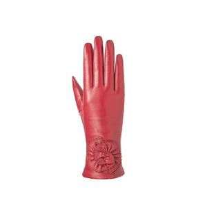 Gants longs en cuir de mouton véritable pour femme, pour la conduite et les soirées en extérieur, importés - Product Image 2
