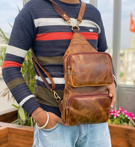 พรีเมี่ยมคุณภาพสูงสไตล์ตะวันตกหนังครัวกระเป๋าเป้สะพายหลังเดินทางอเนกประสงค์ทําด้วยมือหนังเต็มเม็ดโรงเรียนเป้ - Product Image 3