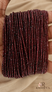 Cuentas de Piedras Preciosas Facetadas y Pulimentadas Radheya Global para la Fabricación de Joyas, Pulseras, Collares, Bordados, Mala, Manualidades, Origen Rajasthan - Product Image 4