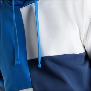 เสื้อฮู้ดผู้ชายผ้าฝ้ายเฟรนช์เทอร์รี่ทรงปกติ ดีไซน์กระเป๋า โลโก้ด้านหน้า เหมาะสำหรับใส่ในฤดูหนาว - Product Image 4