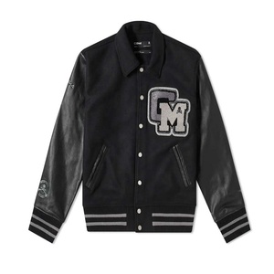 Chaqueta Bomber Universitaria de Béisbol para Mujer, Estilo Casual, Holgada, con Botones, de Cuero Genuino, Impermeable, Reversible, Sudadera de Invierno - Product Image 5