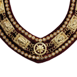Nuevo Diseño, Collar de Grados Masónicos Fabricado en Fábrica, Collar Masónico Chapado en Oro, Regalia Masónica, Collar de Cadena Más Vendido - Product Image 5