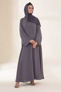 Moda Musulmana Modesta: Nueva Abaya Larga con Encaje para Verano, Otoño y Primavera, Hecha de Poliéster - Product Image 3