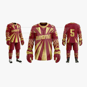 Nuevo diseño de camiseta de hockey sobre hielo personalizada para hombre, uniforme de hockey sobre hielo fabricado en Pakistán, venta al por mayor de camisetas de hockey sobre hielo. - Product Image 3