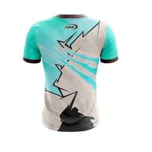 Unisex <b>Polyester</b> Sublimation <b>Tshirt</b> Streetwear Soild Short Sleeved Breathable Training Quick Dry Fit Blank Sport <b>Tshirts</b> for Men - Product Image 4