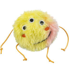 Peluche Interattivo Monster 10 cm Arancione/Giallo, Giocattolo per Animali Domestici con Movimento - Product Image 1
