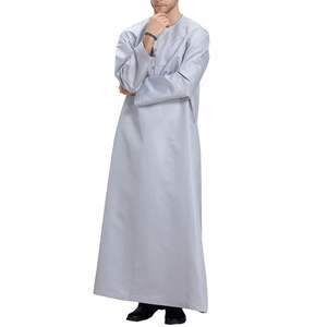 Jubbah al por Mayor con Logotipo Personalizado, Ropa Islámica de Alta Calidad, Nuevo Estilo, Thobe Árabe Saudí para Hombres Musulmanes - Product Image 5