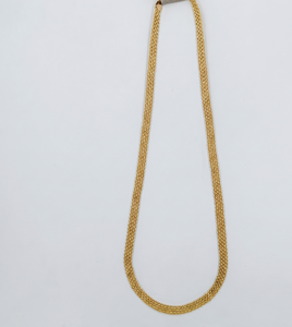 Divyoro Gold Plated <b>Copper</b> Alloy Snake <b>Chain</b> Necklace Classic Style Women's Party & Wedding Wear - Product Image 1