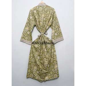 Camiseta de Manga Tres Cuartos para Mujer, 100% Algodón, Cuello en V, Cierre con Cordón, Transpirable y Suave - Product Image 5