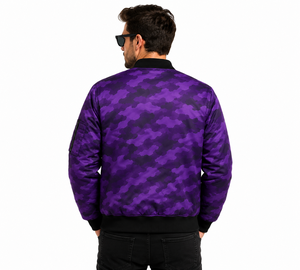 Premium Quality Men's <b>Camouflage</b> Bomber Jacket Custom Streetwear Flight Jacket Windproof Zip Up Outdoor Casual Jacket OEM ODM - Product Image 4