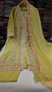 Vêtements indiens et pakistanais de haute qualité pour femmes, ensemble 3 pièces, shalwar kameez, dernières tendances, vêtements de mode, robes de mariage - Product Image 2