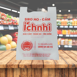 Sacs en plastique HDPE en gros, emballages personnalisés avec logo, sacs poly durables, imperméables, recyclables, fournisseur OEM - Product Image 1