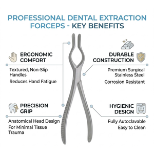 Pinzas WALSHAM para Enderezar el Septum, Longitud 9, 23 cm - Product Image 2