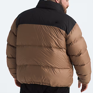 เสื้อแจ็คเก็ตพัฟเฟอร์ผู้ชายสีพื้นคุณภาพสูงสั่งทำพิเศษขายดีที่สุด เหมาะสำหรับใช้งานกลางแจ้งในฤดูหนาว มีฮู้ด - Product Image 4