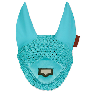Luxury Horse Ear Bonnet Custom Fit Lightweight <b>Fly</b> Veil Premium Cotton Wool Polyester OEM ODM Equestrian Riding Gear - Product Image 4