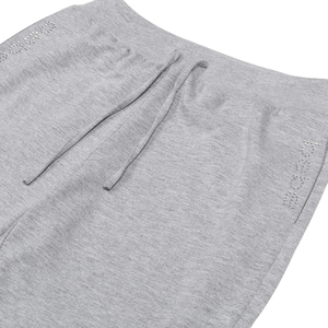 Ensemble de survêtement 2 pièces gris pour femme, col rond, fermeture éclair, haut court à manches longues, pantalon de jogging à taille élastique – Vente chaude - Product Image 5