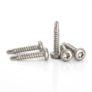 PDC Model 7.1 Pan Head Stainless Steel (304/316/410) Metric/Inch Deep Coarse Thread Natural Finish Phillips/Cross Drive Class 8 - Product Image 1