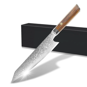 Couteau de Chef Professionnel en Acier Damas Fabriqué à la Main LEGACY BLADES, Manche en Bois, Couteau de Cuisine, Fabricant Grossiste - Product Image 1