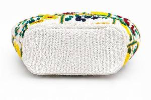 Sac à main brodé en coton fait main avec perles, élégant pour femme, idéal pour les mariages et festivals – Disponible - Product Image 2