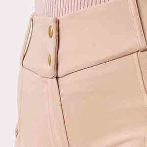 Culotte d'équitation pour homme, taille haute, fermeture à boucle, en cuir PU, confortable, imperméable, petit prix - Product Image 2