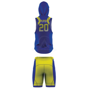 Uniforme de flag football duradero, económico y cómodo, que incluye camiseta y pantalones cortos, hechos de tela de poliéster de alta calidad. - Product Image 3