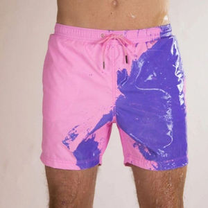 Vente Directe Nouveaux Maillots de Bain Décontractés pour Hommes à Taille Haute Élastique avec Poche Couleurs Personnalisables & Matière Spandex/Polyester - Product Image 2