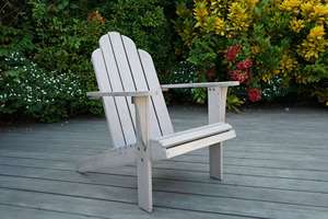 Silla Adirondack de Madera, Silla de Relajación para Jardín y Terraza - Product Image 3