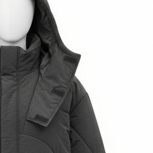 เสื้อแจ็คเก็ตพัฟเฟอร์แฟชั่นคุณภาพสูง ผ้าไนลอนยับ 100% พร้อมใยสังเคราะห์ 200 กรัมต่อตารางเมตร - Product Image 3