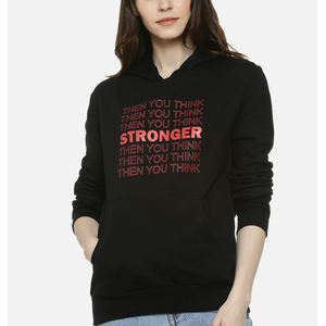 Sudadera con capucha extragrande para mujer, con forro transpirable, de alta calidad, OEM ODM, con logo personalizado, ropa larga de invierno en venta - Product Image 1