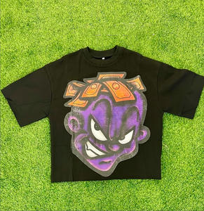 Camiseta 100% Algodón, Diseño de Logotipo con Serigrafía, Camiseta Personalizada con Serigrafía, Camisetas Casuales de Poliéster y Algodón - Product Image 6