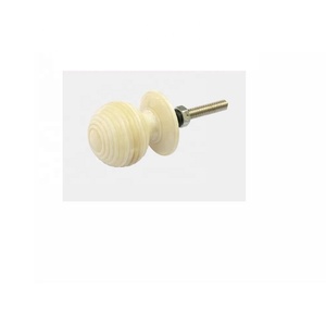 Nouvelle arrivée bouton d'armoire en os poignée de porte d'armoire moderne à la main bouton de tiroir en os bouton décoratif bouton en os de meubles - Product Image 3