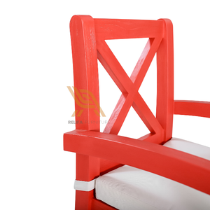 Silla de Comedor de Estilo Minimalista de Lujo con Acabado de Aspecto de Madera y Estructura de Madera de Teca para Decoración de Muebles - Product Image 5